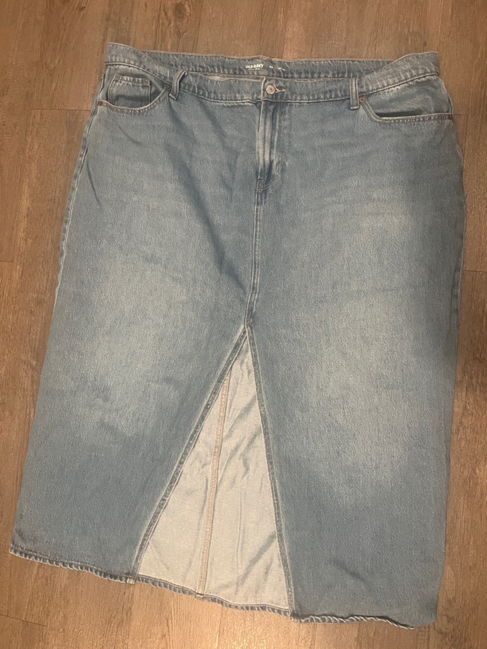 Old Navy Blue Denim Skirt - Unbranded
